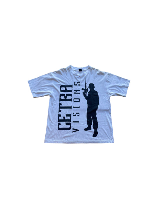 Cetra Visions White/Black Soldier Tee