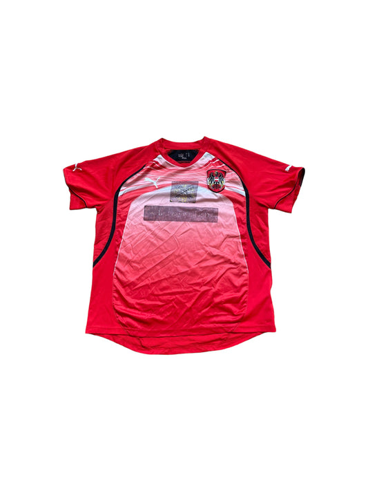 Albanian Red Footy Tee L